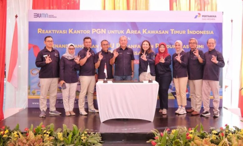 PGN agresif mengembangkan pangsa gas bumi ke Tanah Air timur
