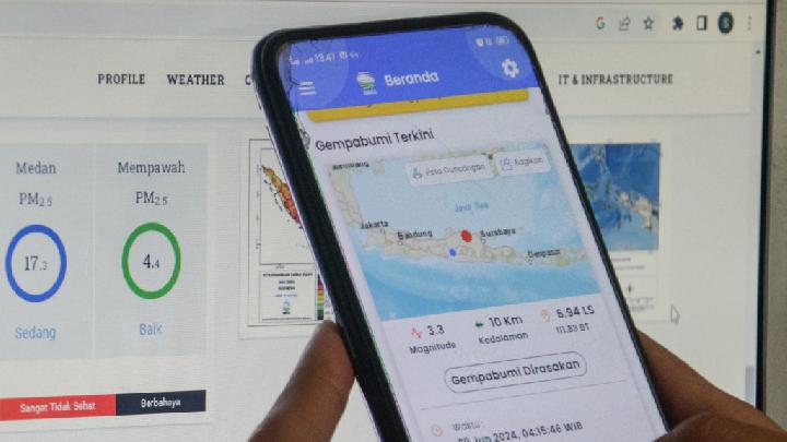 Gempa Tektonik M5,5 pada Pusat Kota Halmahera Barat, BMKG: Tidak Berpotensi Tsunami