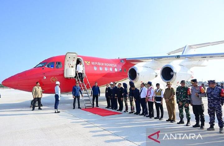 Uji Coba Berhasil, Jokowi Hari Hal ini Akan Mendarat pada Bandara IKN dengan Boeing Kepresidenan