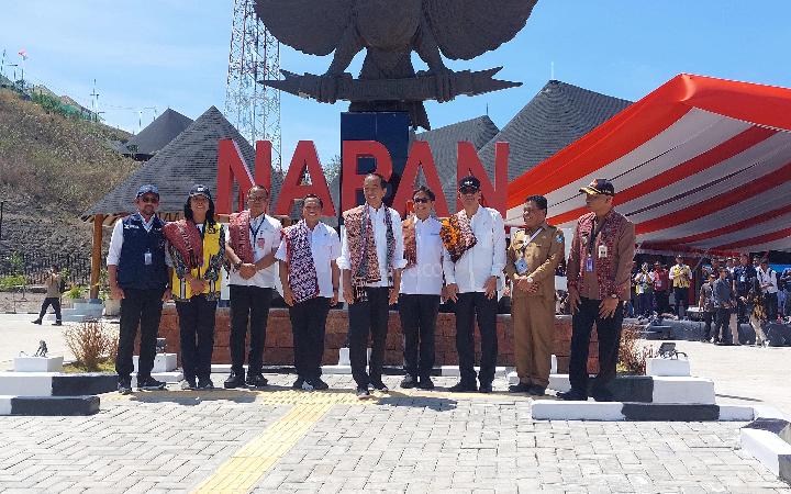 Jokowi Harap Bendungan Temef Tingkatkan Produktivitas Petani pada NTT