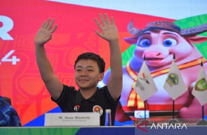 Anas Mustofa Jaga Niat Raih Medali Emas Meski Dinilai Belum Cukup Umur pada pada Peparnas 2024