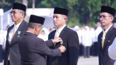 Insan Bukit Asam Dianugerahi Dua Satyalancana Wira Karya dan juga Tiga Dharma Karya