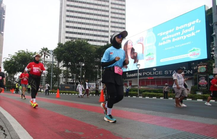 16 Ribu Pelari Ramaikan DKI Ibukota Running Festival 2024, Sebanyak 22 Water Station Jaga Hidrasi Pelari