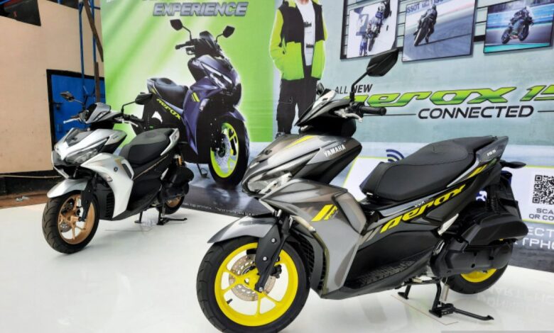 Kredit motor Yamaha Aerox terbaru, DP dan juga cicilannya