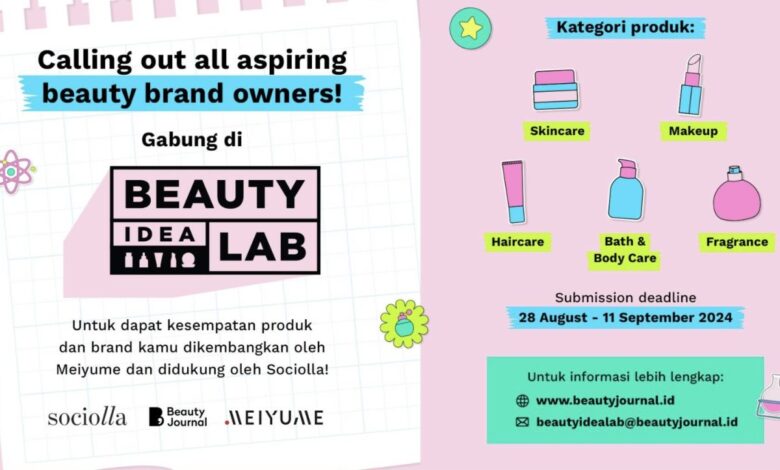 Sociolla membantu lapangan bisnis kecantikan lokal lewat ‘Beauty Idea Lab’
