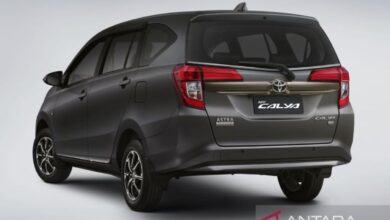 Harga, uang muka dan juga rincian kredit Toyota Calya
