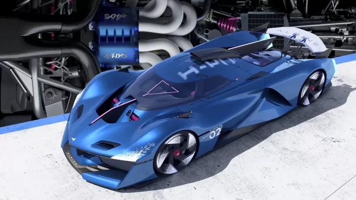 Alpine Alpenglow Hy6 Mobil Hybrid dengan Spek Balap