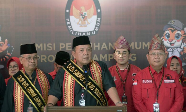 Profil Sutono, kader PDIP yang digunakan yang dimaksud forward sebagai cawagub Lampung