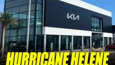 Badai Hurricane Helene Hancurkan 672 Mobil di dalam di Dealer KIA