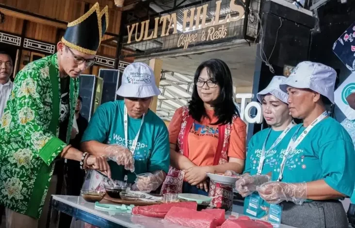 Bitung Jadi Penyangga Destinasi Likupang, Sandiaga Uno Fokus Tingkatkan Kondisi Keuangan Kreatif Lokal