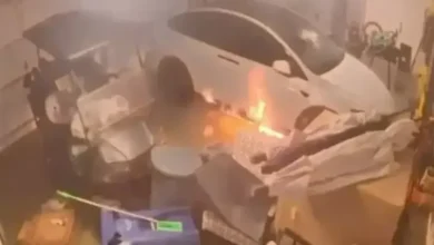 Efek Badai Helene, Mobil Tesla Terbakar setelahnya Terendam Air Asin