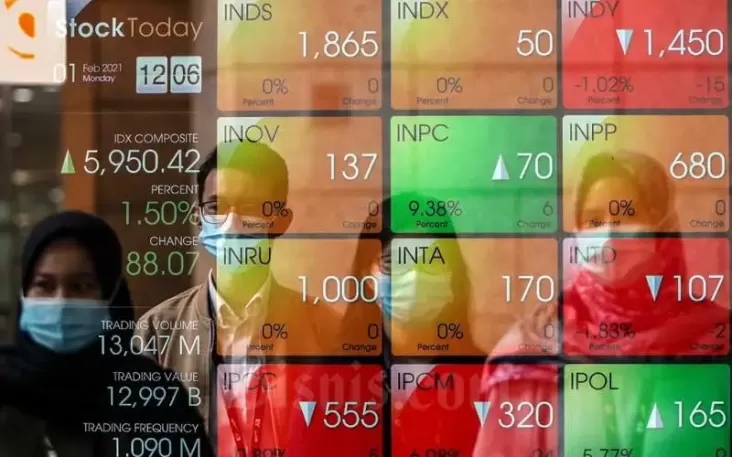 IHSG Ditutup Hijau ke 7.626, Level Tertinggi di tempat Sepekan
