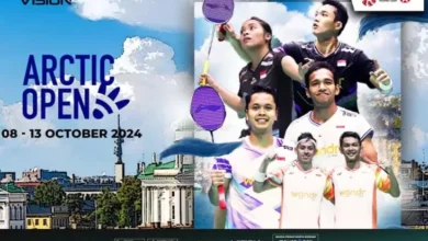 Jadwal lalu Link Nonton BWF Arctic Open dalam area Vision+