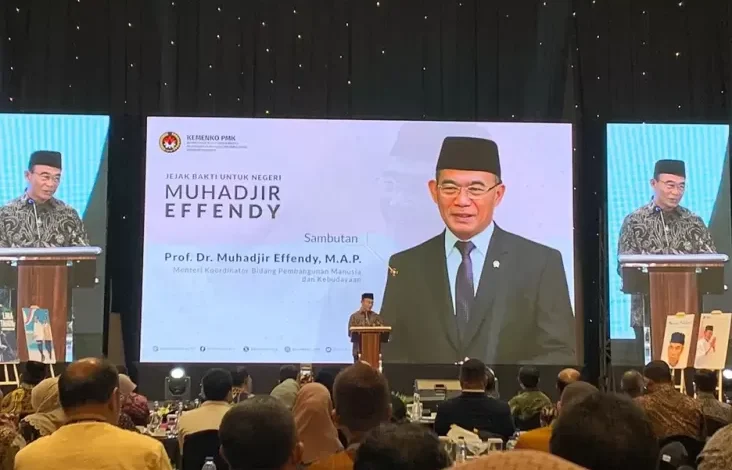 Jelang Purnatugas, Menko PMK Muhadjir Effendy Luncurkan 6 Buku