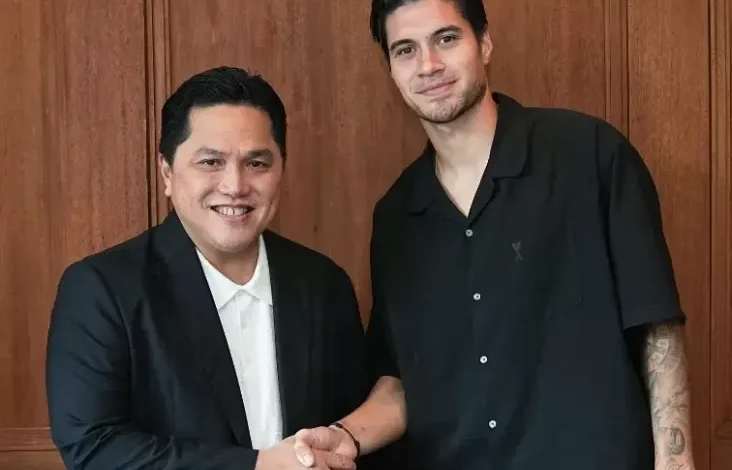 Kevin Diks Salaman dengan Erick Thohir: Selamat Bergabung pada Timnas Indonesia