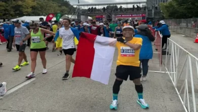 Lawan Suhu Dingin, Misbakhun Finis Maraton Bergengsi pada Amerika