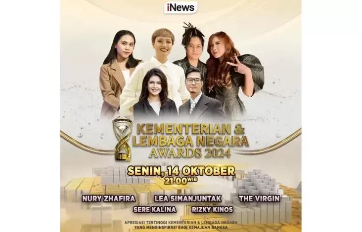 Waktu senja Ini adalah adalah Apresiasi Tertinggi bagi Performa Pemerintahan, KEMENTERIAN & LEMBAGA NEGARA AWARDS 2024,  Hanya dalam area iNews
