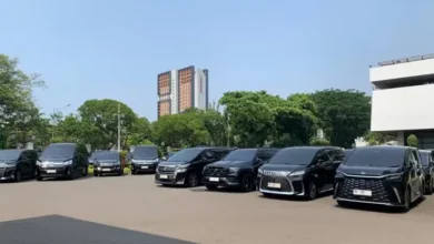 Menteri-menteri Tiba pada Istana, Hadiri Undangan Makan Siang Bersama Jokowi