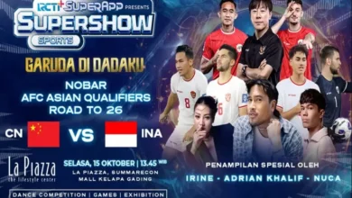 Nobar Gratis China vs Timnas Indonesia Bareng RCTI+, Dimeriahkan Irine, Nuca lalu Adrian Khalif