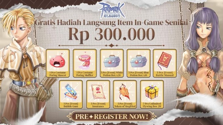 Nostalgia dengan Ragnarok Classic: Pra-Registrasi Dibuka, Hal ini adalah Cara Daftarnya!