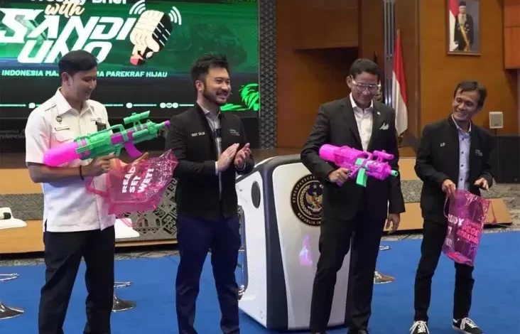 Perkuat Pergerakan Wisatawan, Kemenparekraf Dukung Gelaran Waterbomb Festival Ibukota Indonesia 2024