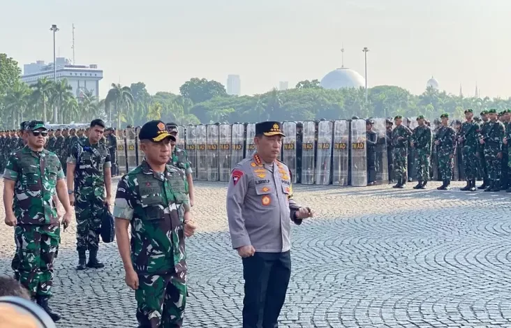 Polri Kerahkan 15 Ribu Personel Kawal Pelantikan Presiden juga Wapres Terpilih