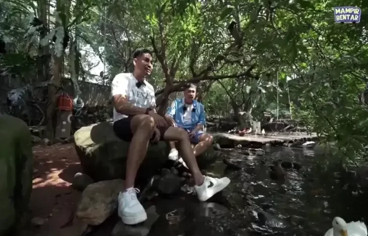Robby Purba Terpesona dengan Surga Binatang di Rumah Irfan Hakim