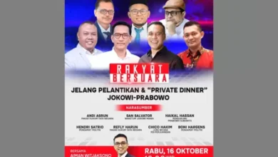 Saksikan Besok Malam, Rakyat Bersuara JELANG PELANTIKAN & PRIVATE DINNER JOKOWI-PRABOWO Bersama Aiman Witjaksono juga juga Narasumber Kredibel, Hanya di iNews