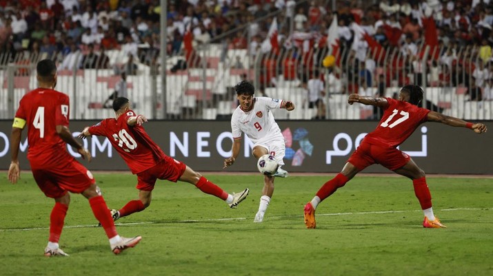 Dramatis! Timnas Indonesi Dipaksa Bermain Imbang 2-2 Lawan Bahrain