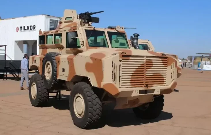 Twiga Hadirkan Nkwe 4×4 MRAP, Kendaraan Tempur yang mana yang disebutkan Mampu Melaju Kencang