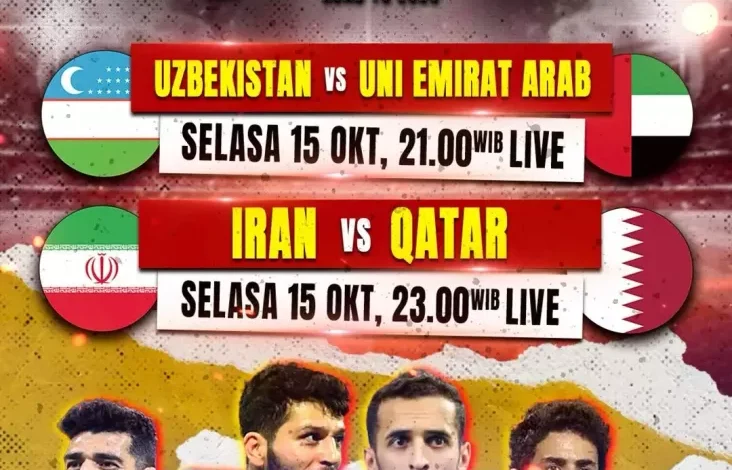 Uzbekistan Incar Kemenangan, Lanjut Duel Seru Iran vs Qatar, Live Waktu senja Hal ini adalah Hanya di area tempat iNews